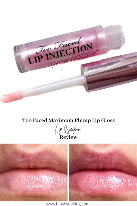 lip injections lip gloss|Too Faced Lip Injection Power Plumping Lip Gloss